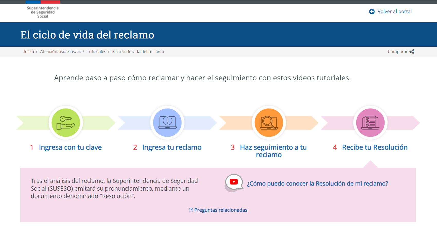 Paso 4: Recibe tu resolución