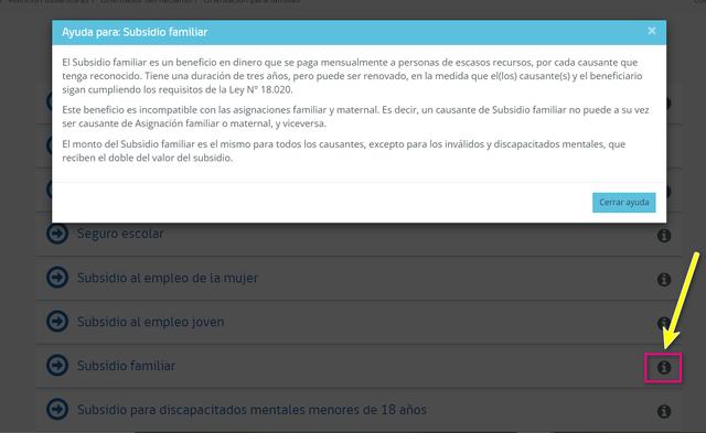 Ayudas para el usuario Ayudas para el usuario