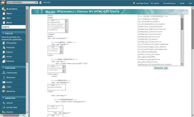 Layout y estilos CSS