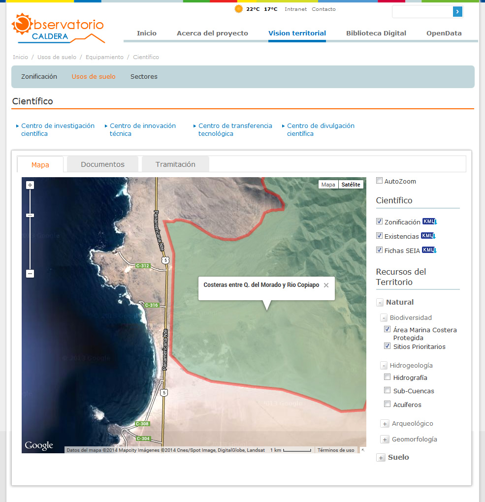 Proyecto Plataforma Caldera pantalla 3