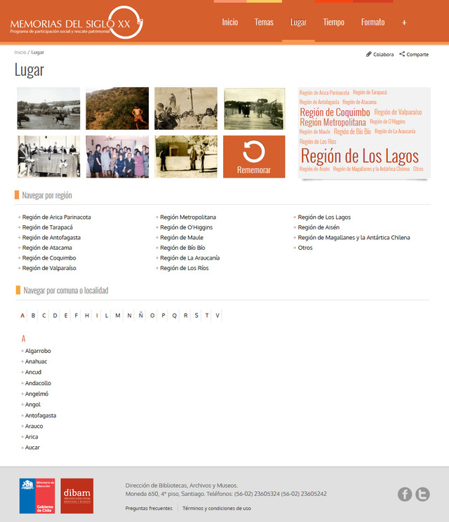 Navegación por lugar
