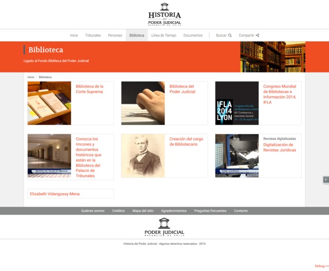 Poder judicial - Biblioteca