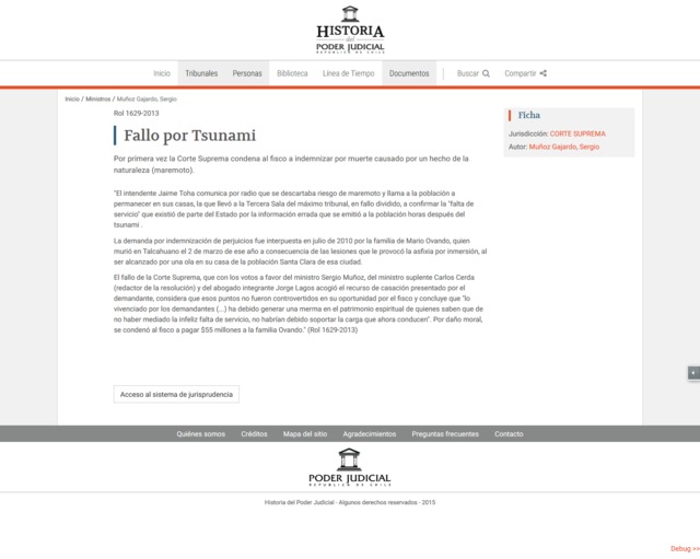 Documento de fallo